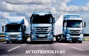 Ремонт европейских грузовиков на выезде в Москве