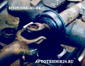Замена подвесного подшипника грузовика с выездом