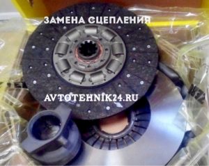 Замена сцепления на Ивеко с выездом 